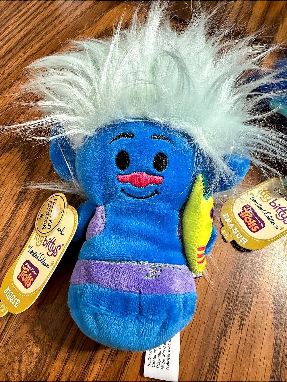 Trolls Tiny Dancers plush set 4-Piece Plush Set NWT - Picture 3 of 7